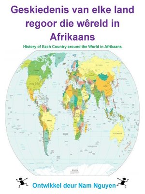 cover image of Geskiedenis van elke land regoor die wêreld in Afrikaans